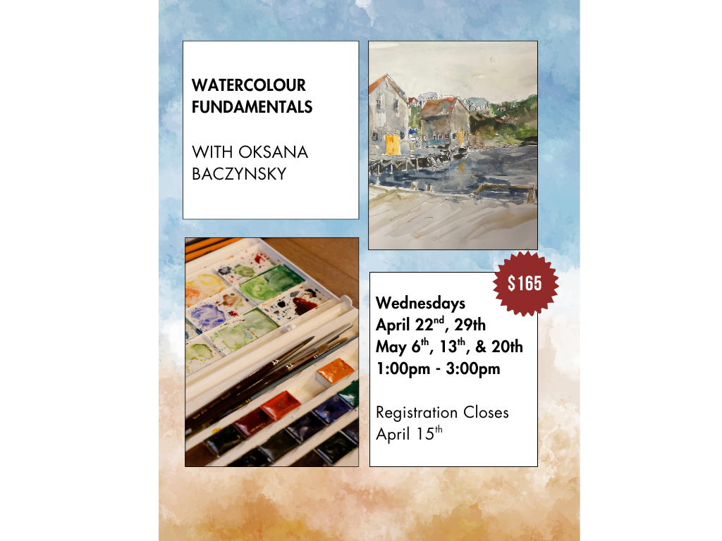 Watercolor Fundamentals with Oksana Baczynsky