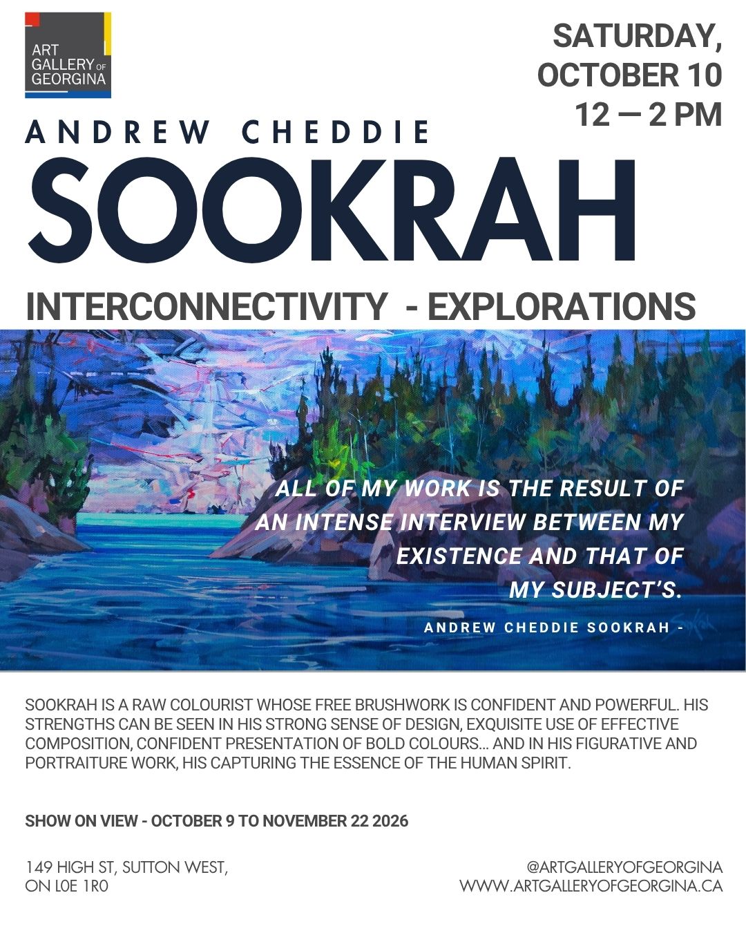 Andrew Cheaddie Sookrah - Interconnectivity -Explorations