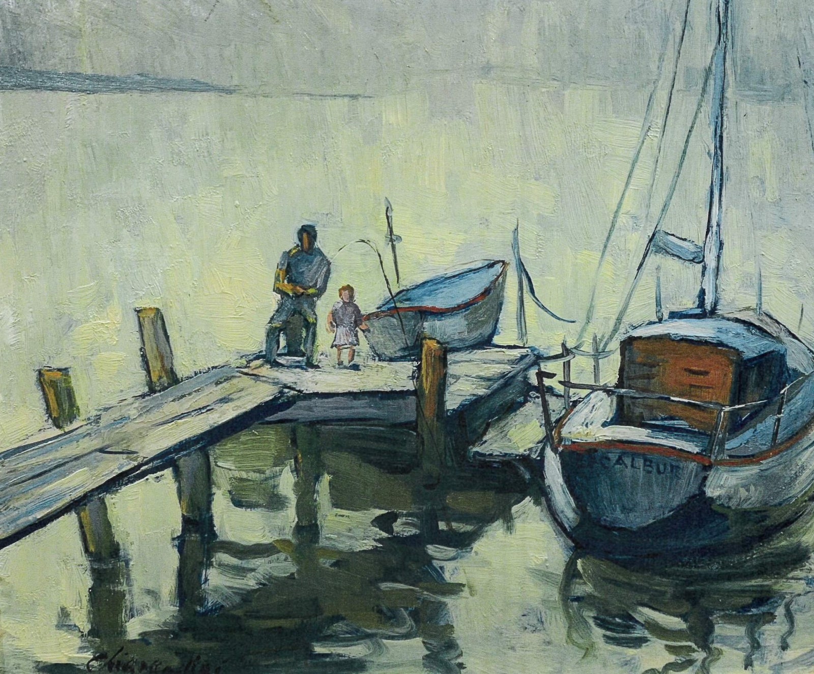 On Lake Ontario – Fishing