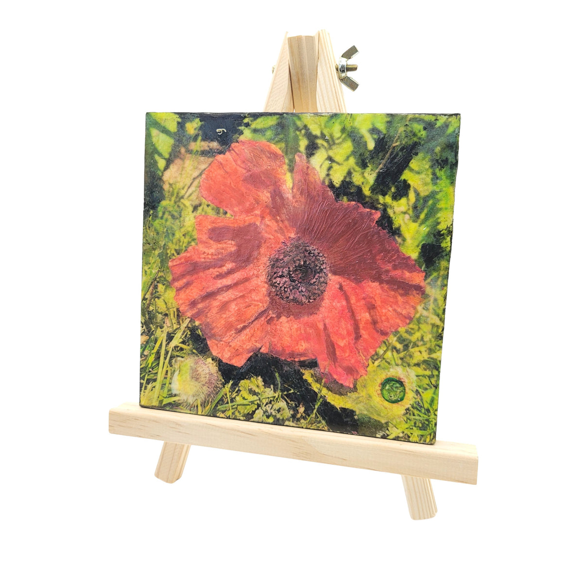 Kristan Webster - POP - Encaustic Painting