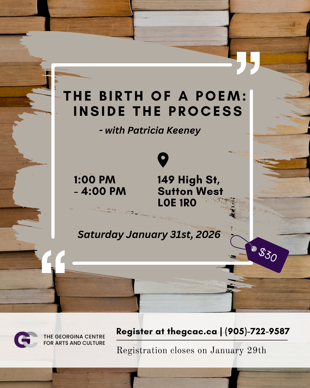 The Birth of a Poem: Inside The Process - with Patricia Keeney